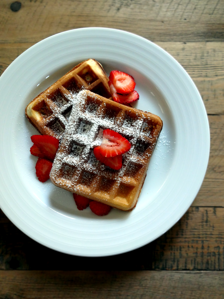 Crispy Buttermilk Waffles