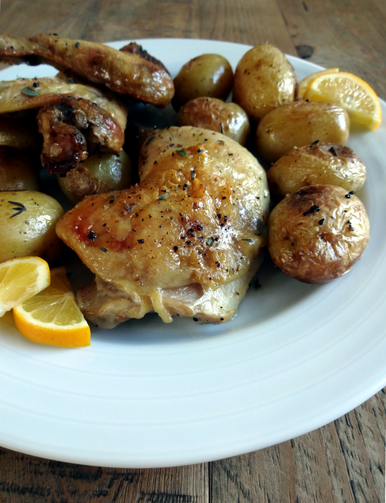 Roast Chicken With Potatoes