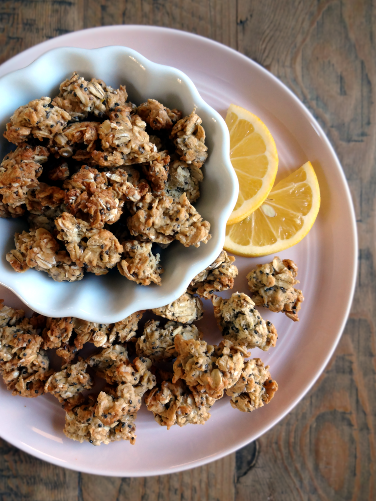 Lemon Cookie Granola