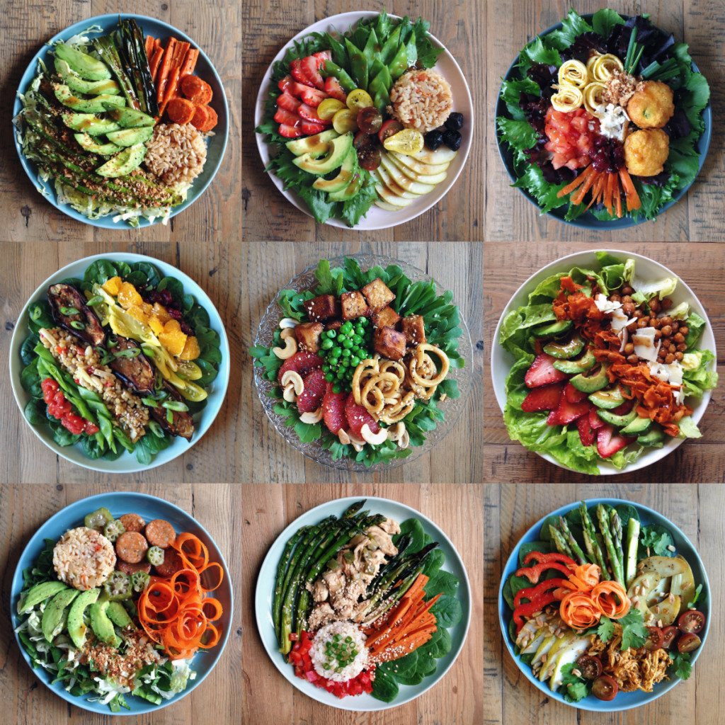 Salad Collage