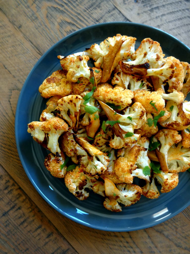 Sriracha Roasted Cauliflower