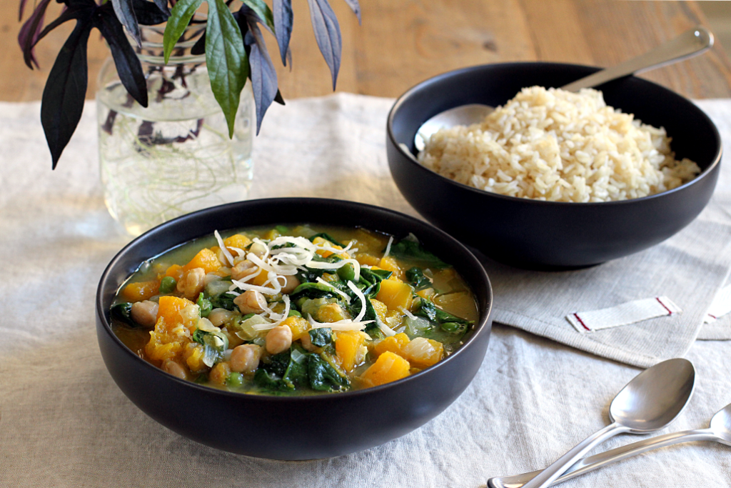 Butternut Squash and Chickpea Curry