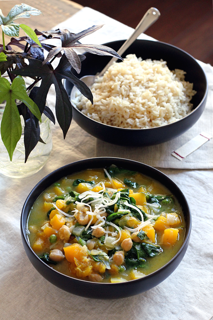 Butternut Squash and Chickpea Curry_top