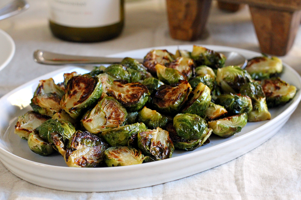 Roasted Brussels Sprouts_close