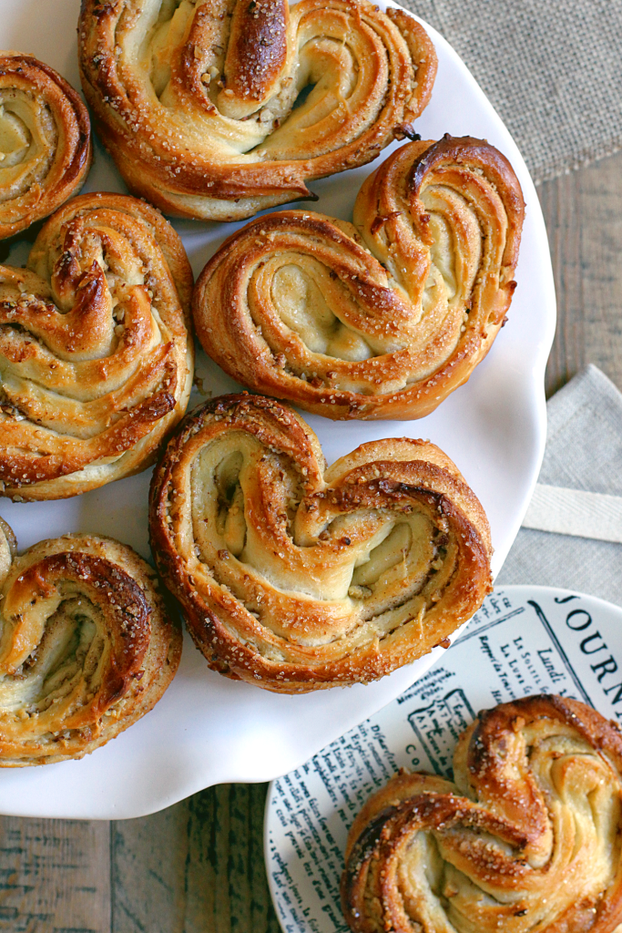 Heart-Shaped Cinnamon-Sugar Buns