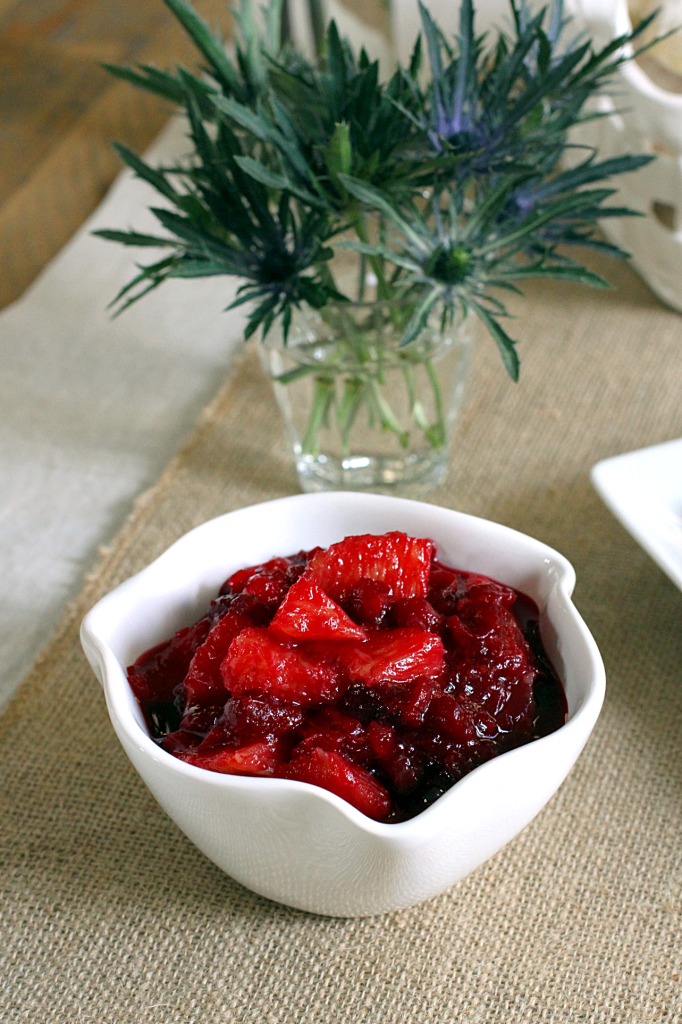 Mulled-Wine Cranberry Sauce