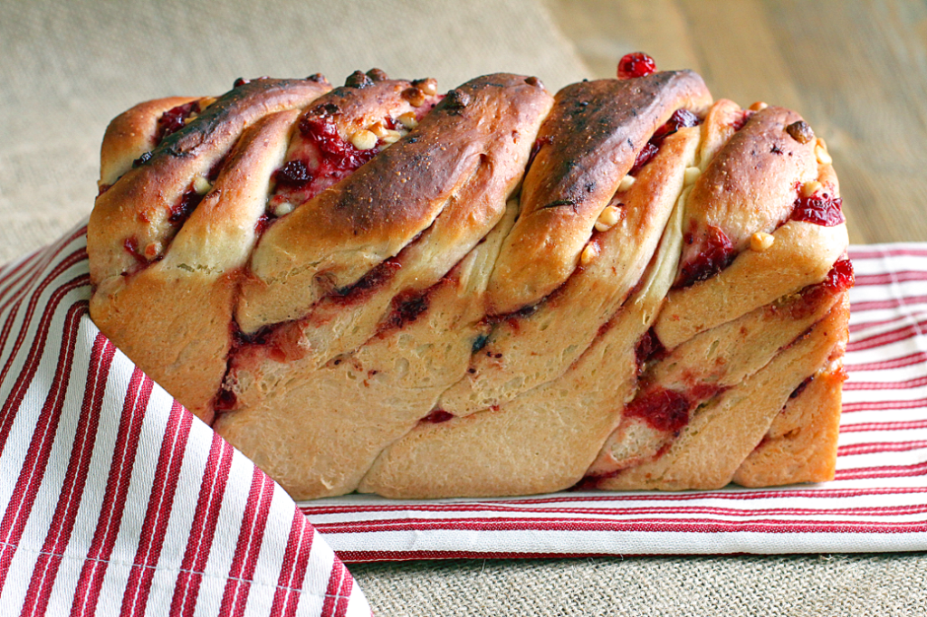 White Chocolate Cranberry Bread