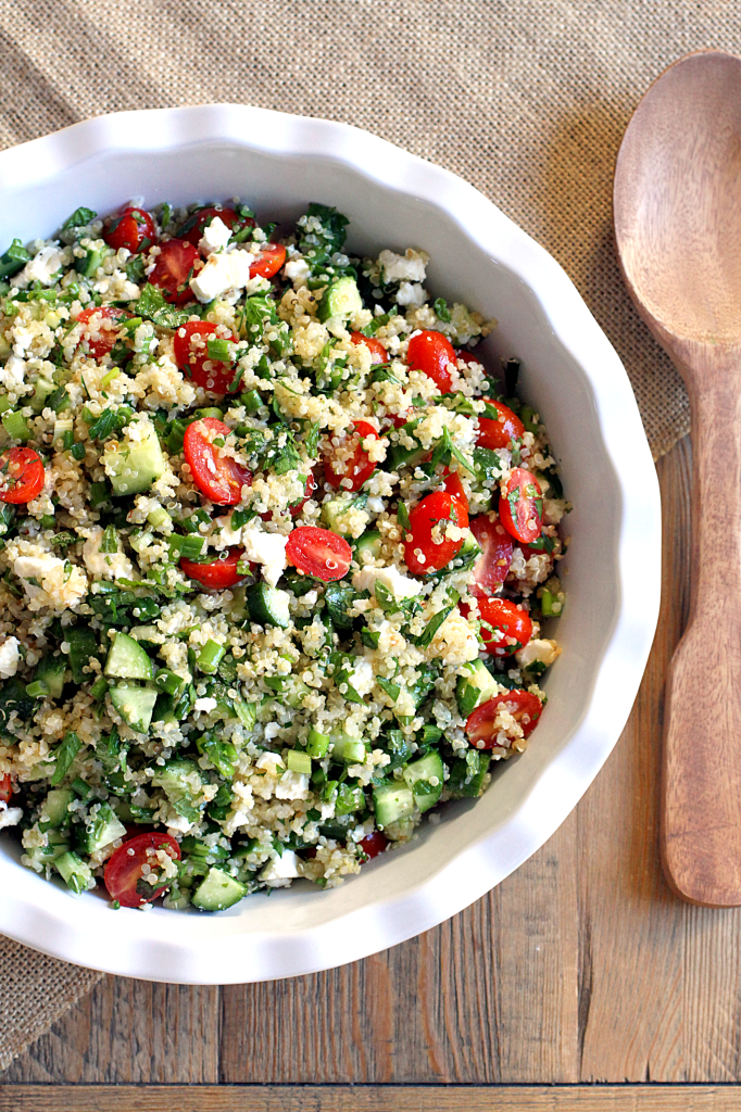 Quinoa Tabbouleh with Feta Cheese