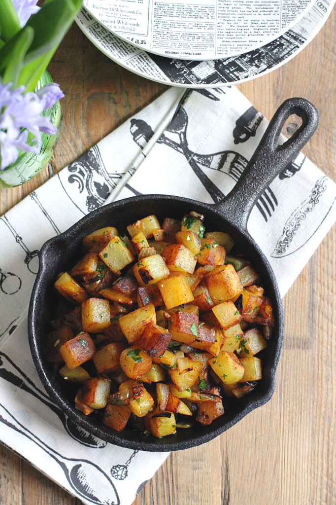 Garlic Home Fries_top