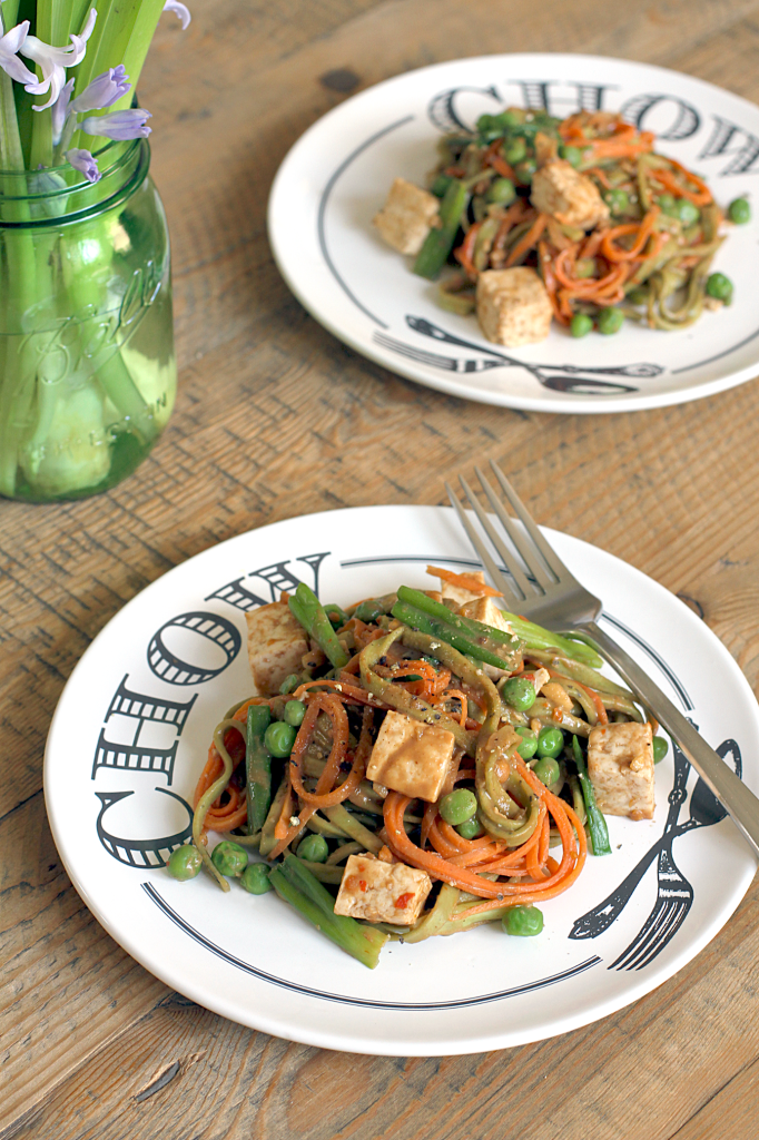 Peanut Noodles with Tofu