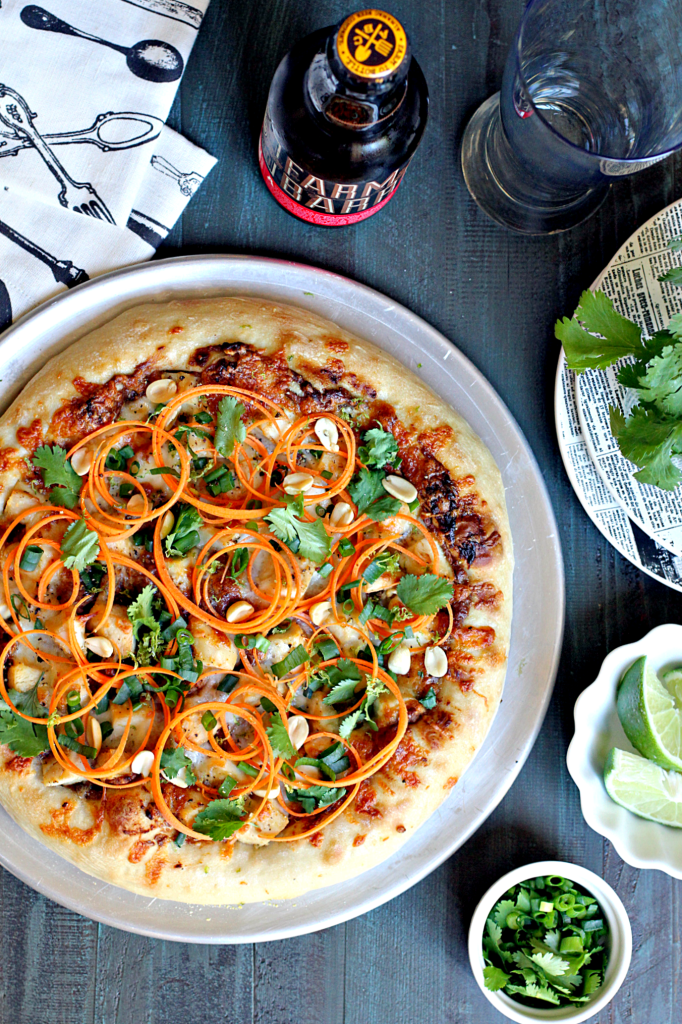 Thai Chicken Pizza