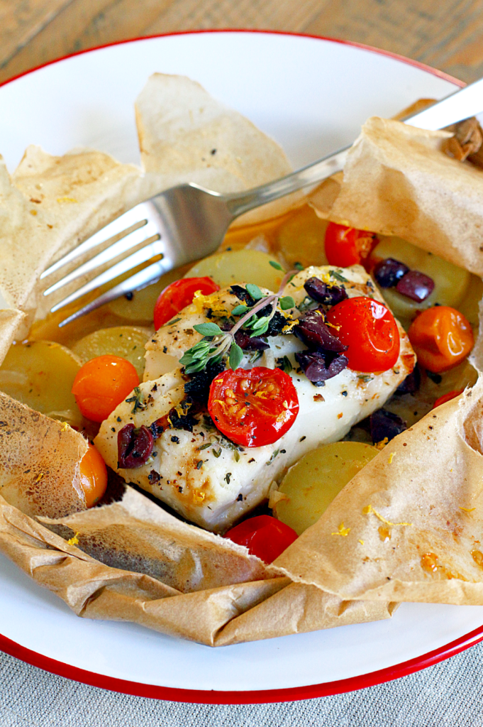 Mediterranean Cod en Papillote