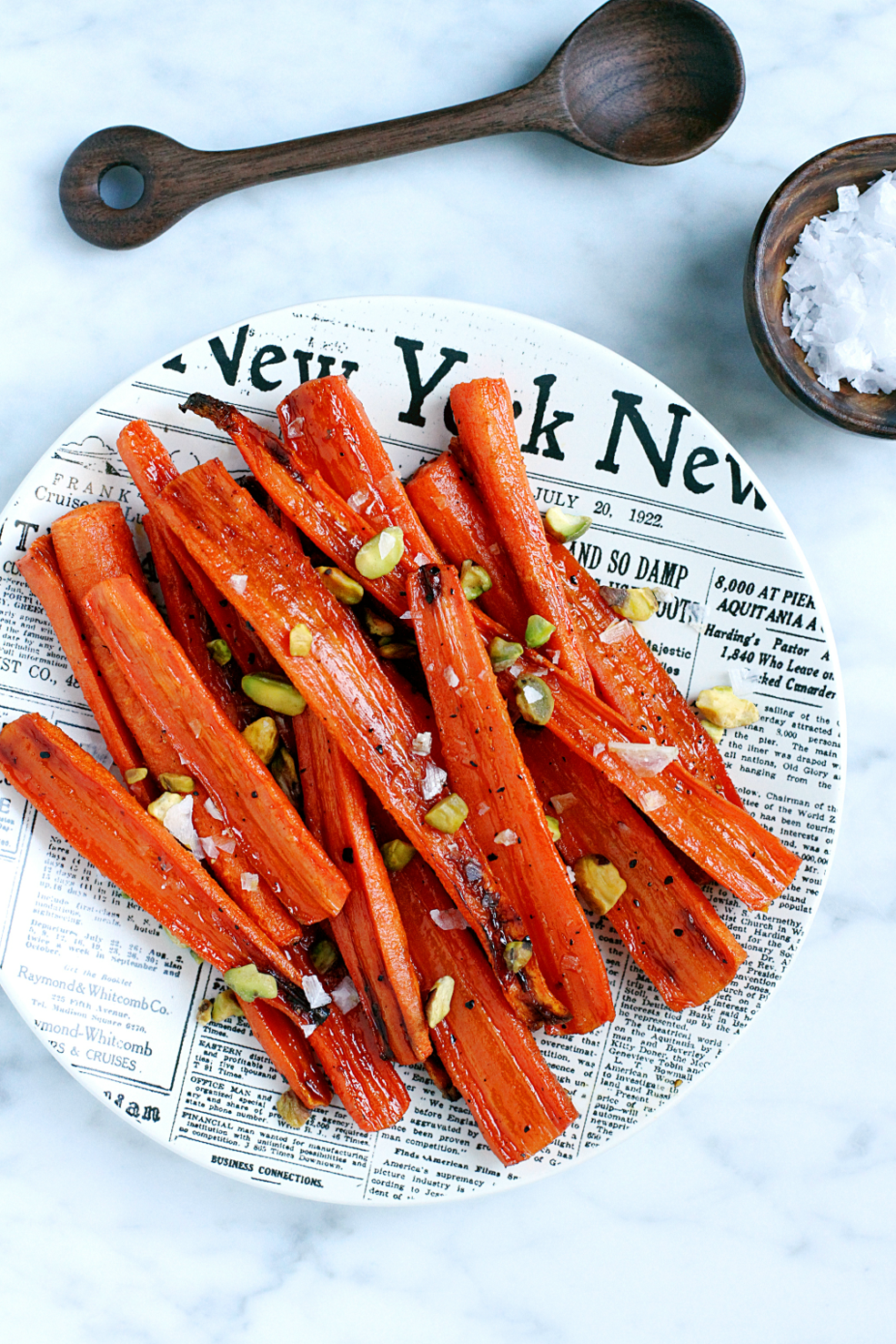 Honey-Roasted Carrots - Two of a Kind