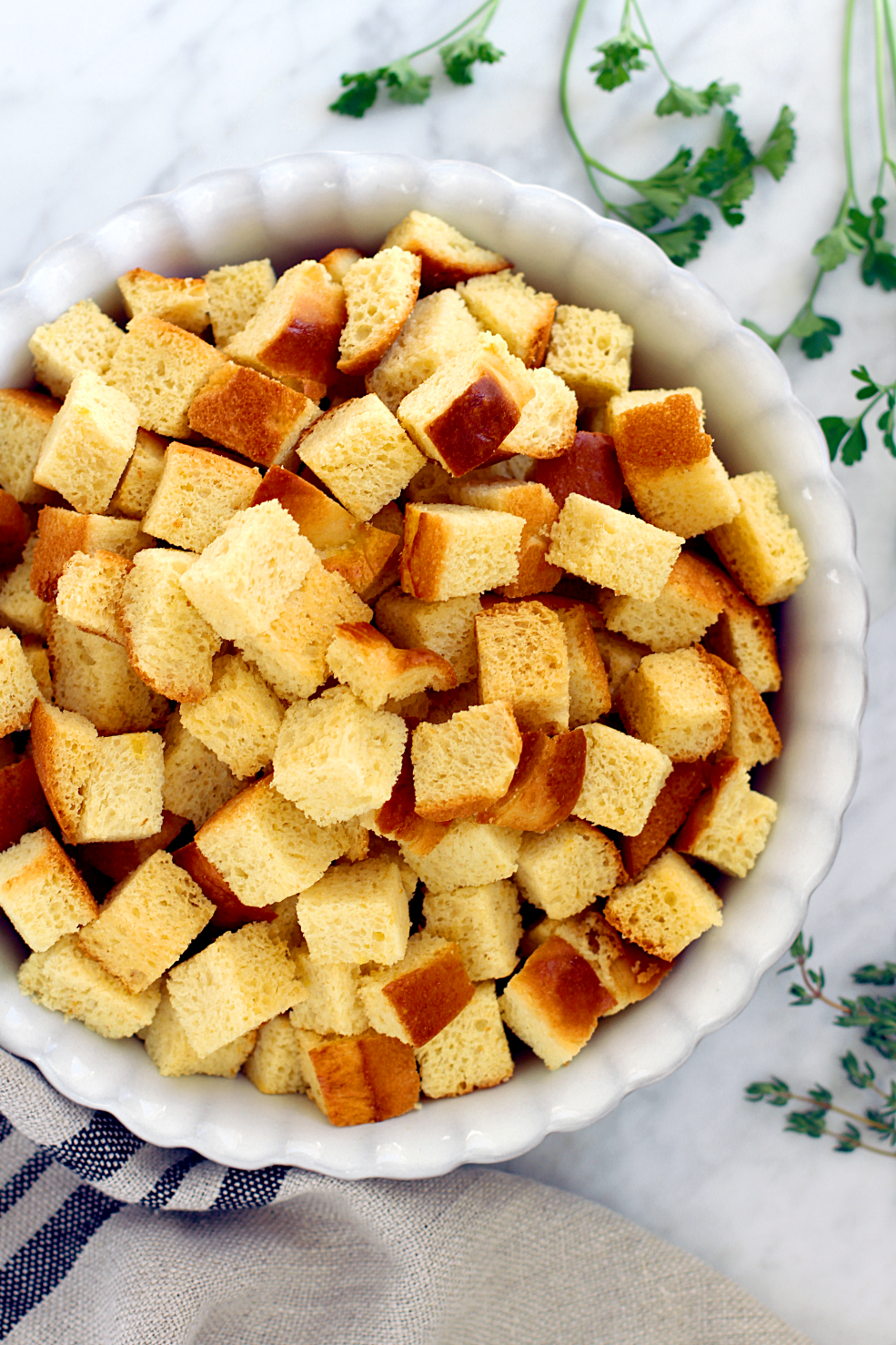 brioche-croutons