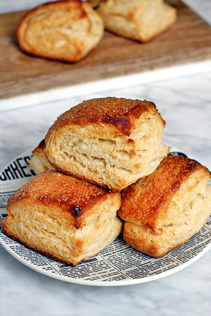 Image of honey buttermilk biscuits.