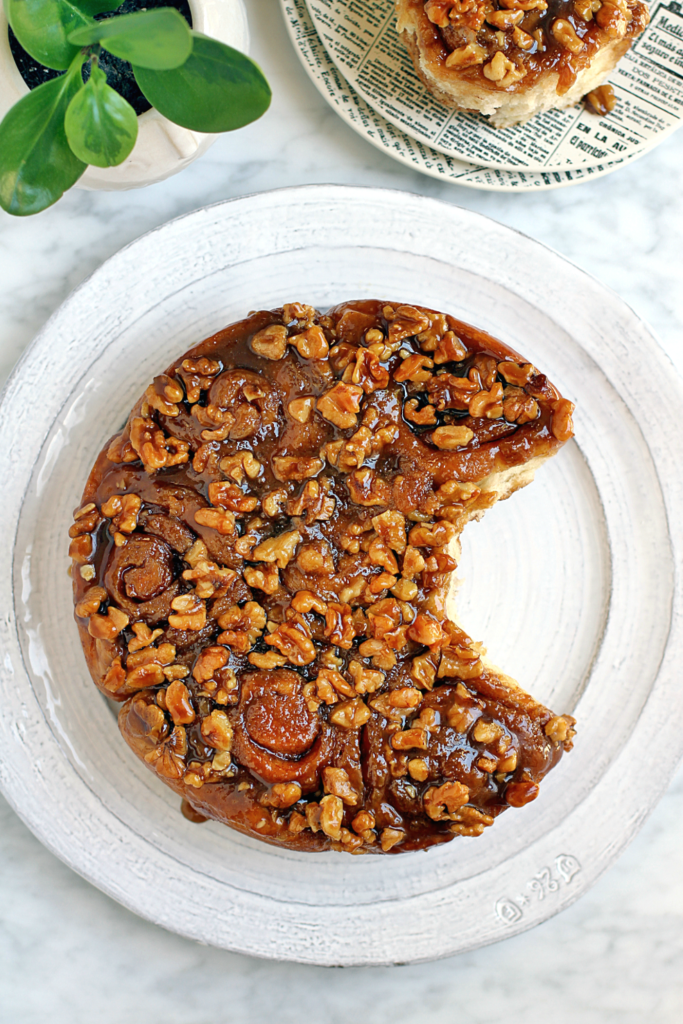 Image of banana sticky buns.