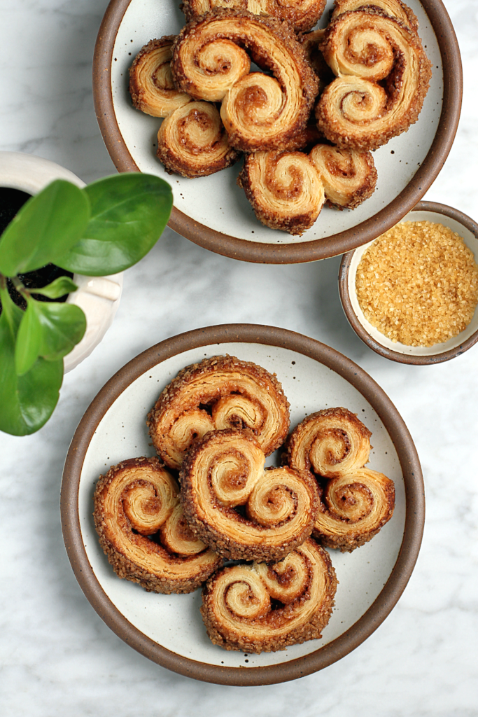 Image of cinnamon-sugar palmiers.