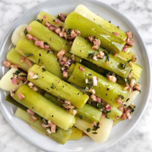 Image of leeks vinaigrette.