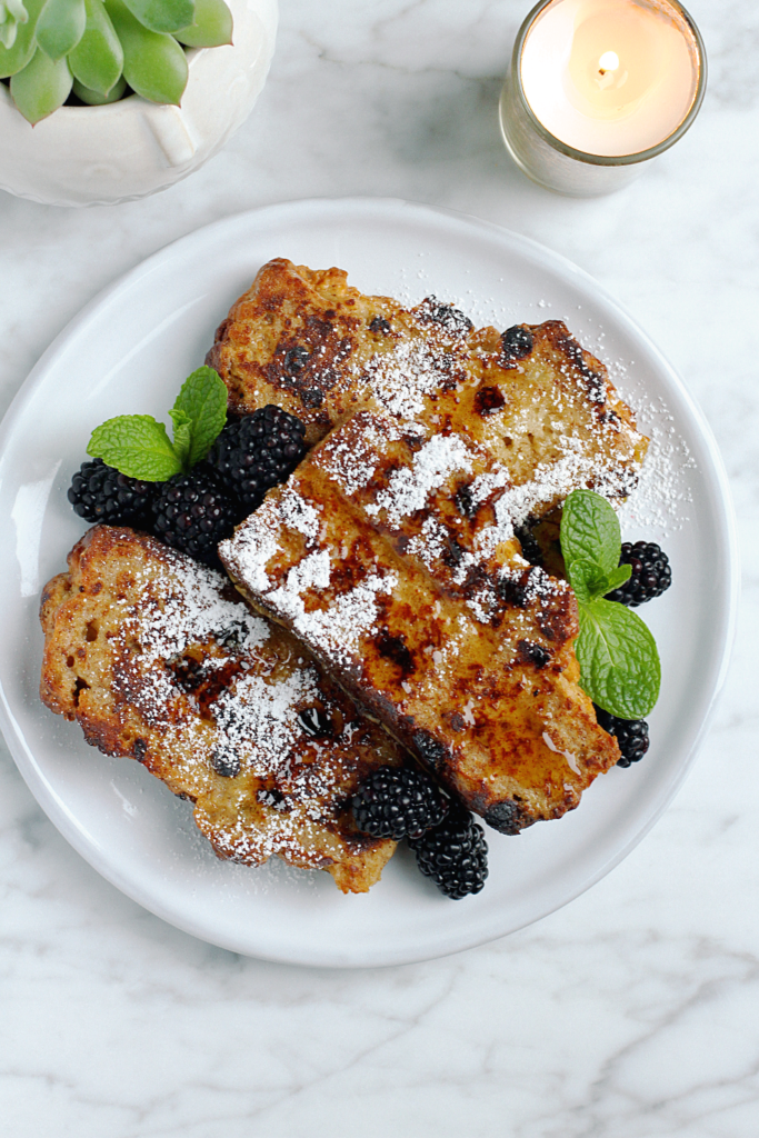 Image of Irish soda bread French toast.