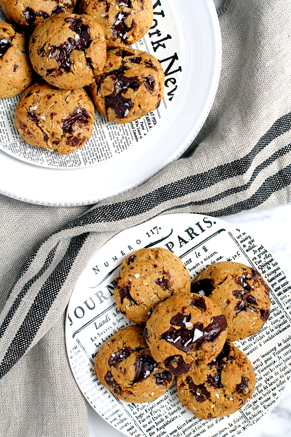Brown Butter Chocolate Chip Cookies - Two of a Kind